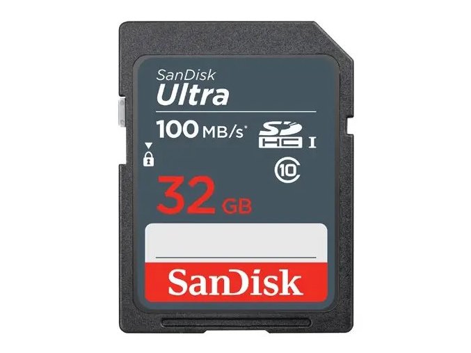 Paměťová karta Sandisk Ultra 32GB SDHC Memory Card 100MB/s