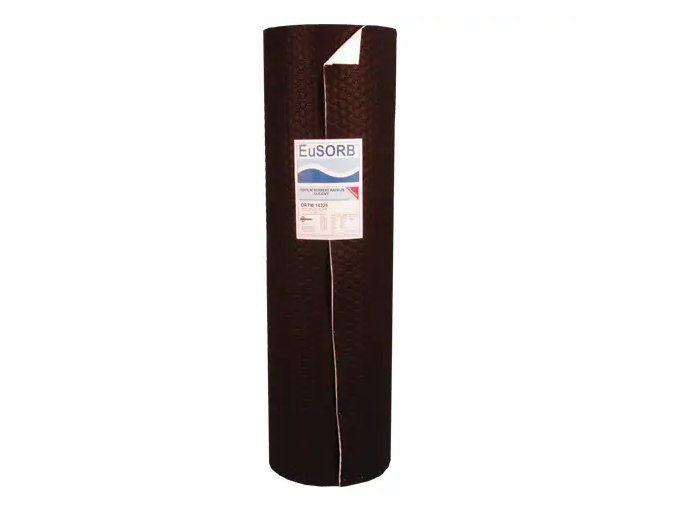 Olejový sorpční koberec do kolejiště, silný, EXTREM, 142 cm × 25 m - ORTM 14225