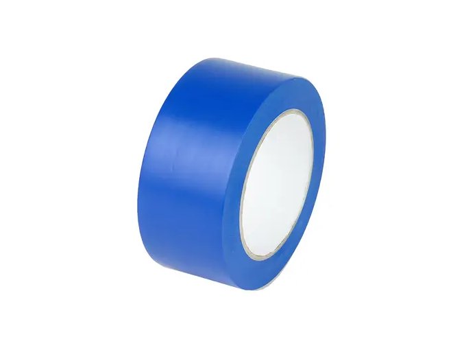 Modrá odolná podlahová páska, 10 cm – OP 50 - BY 1E36D