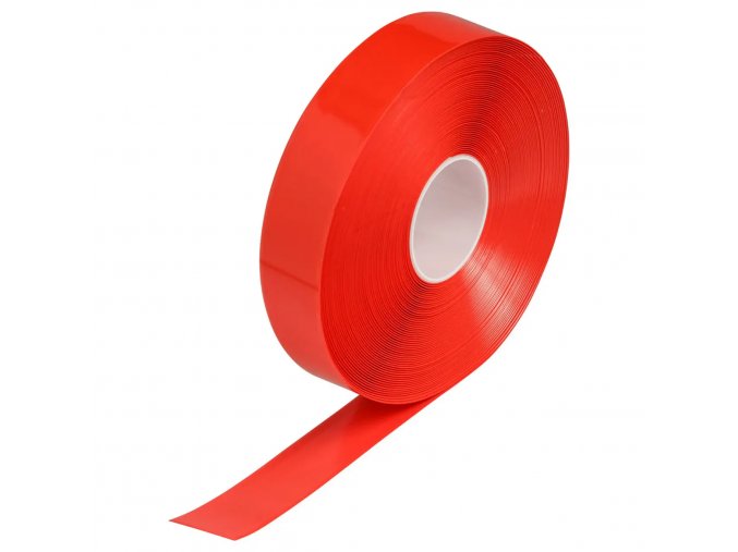Červená extrémně odolná vinylová páska, 5 cm × 30 m – XP 200 - BY 24882