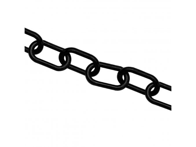 Plastový řetěz, černá, Ø 10 mm, délka 25 m - CV 1075