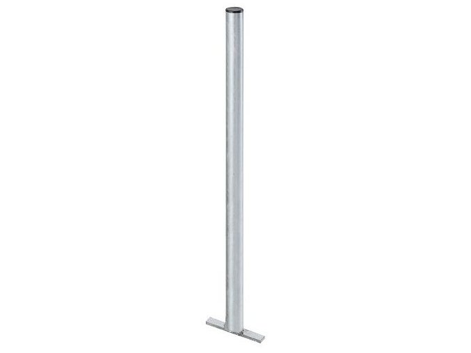 Stojina odpadkového koše zinkovaná - délka 120 cm