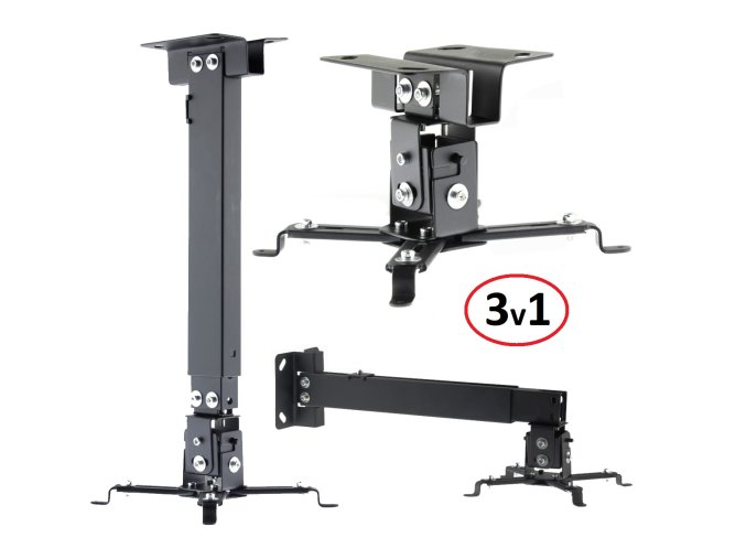 f 1715 0 Stropni nastenny drzak projektoru 3v1 Fiber Mounts FM108