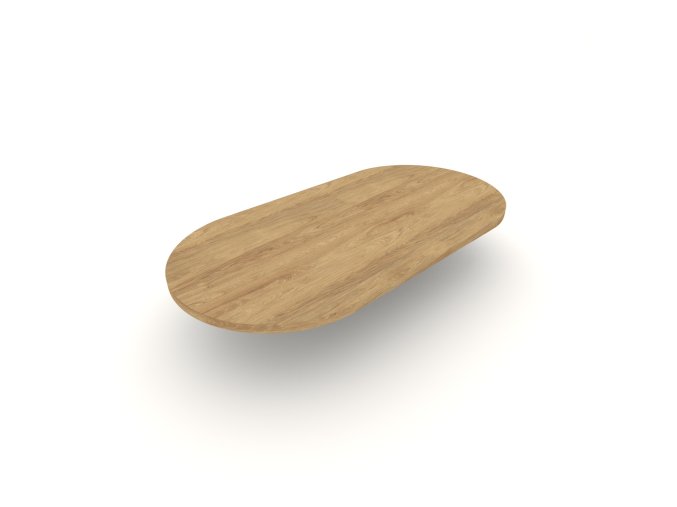 stolová deska ovál dub Hickory přírodní Egger H3730 stolová doska ovál