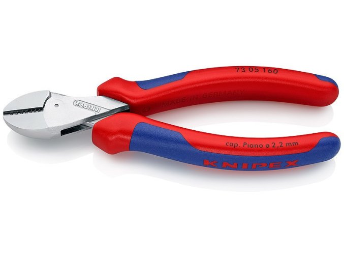 Boční štípací kleště KNIPEX X-Cut ® chromované 160 mm - 7305160