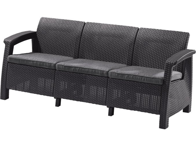 CORFU LOVE SEAT MAX - grafit