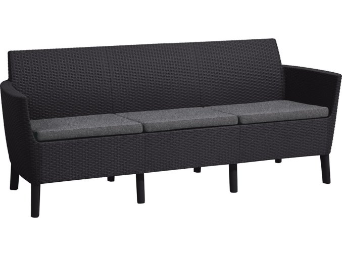 SALEMO 3 seater sofa - grafit