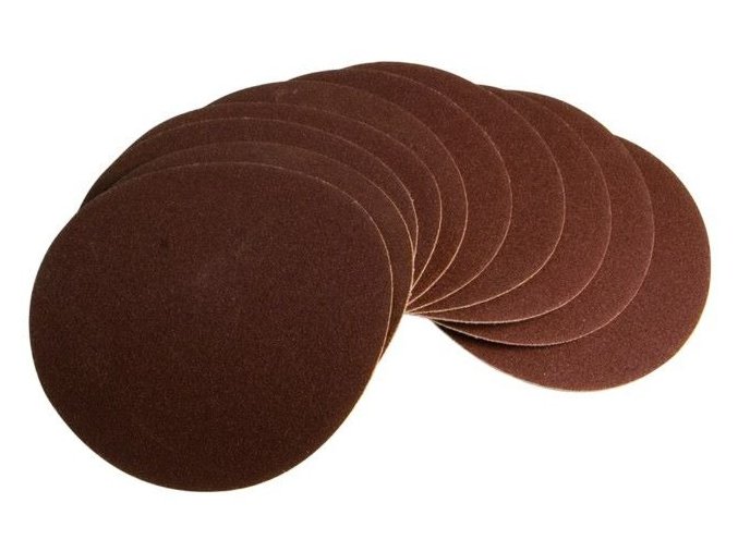 Scheppach sada brusných plátů zrnitost 80 pro BTS 800 (10 ks)