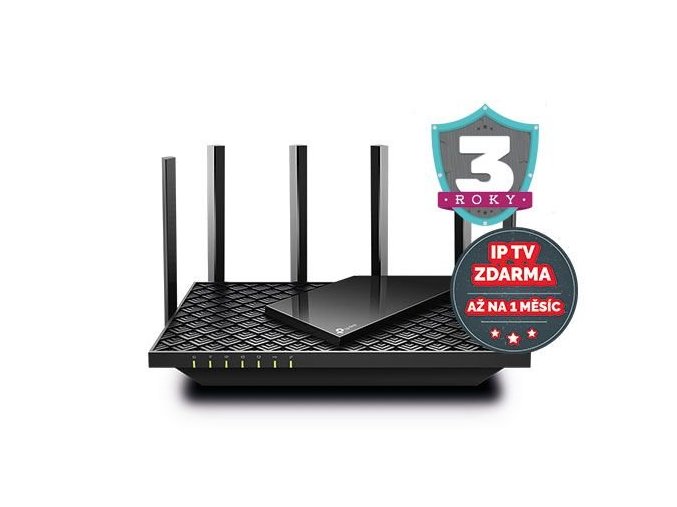 WiFi router TP-Link Archer AX72 WiFi 6 AP, 4 x GLAN, 1x GWAN, 1x USB, 574Mbps 2,4/ 4804Mbps 5GHz, OneMesh