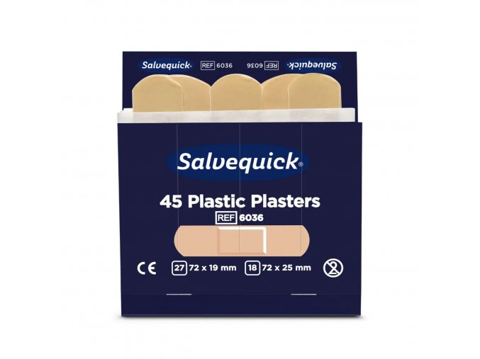 Plastové náplasti Salvequick - CD 6036