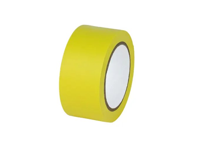 Žlutá standardní podlahová páska, 10 cm – SP 100 - BY SE318