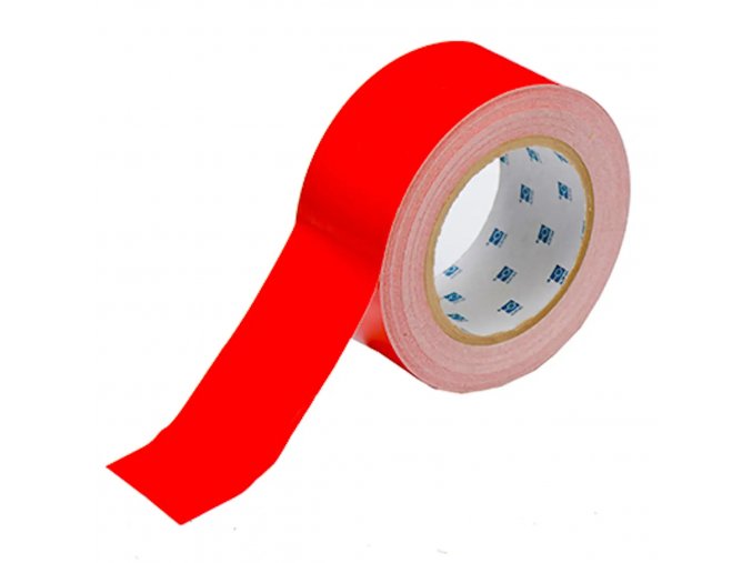 Červená velmi odolná podlahová páska, 7,5 cm – VP 150 - BY 29A93