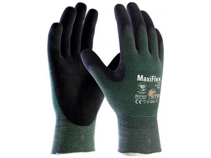 Pracovní protiřezné rukavice ATG® MaxiFlex® Cut™ 34-8743, 06/XS - ATG 34-8743 06