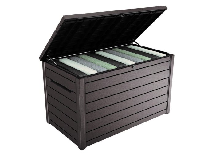 keter 23g cushionse wood finish perspective open lid render 03