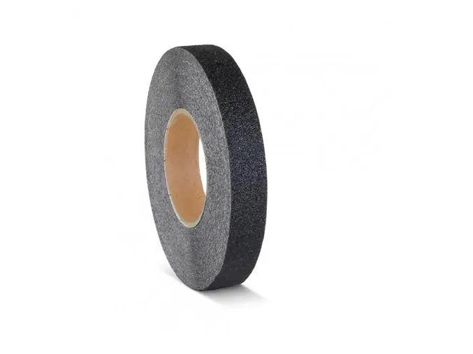 Černá extrémně odolná protiskluzová páska v roli, 2,5 cm – XR 70 - BY E02CE