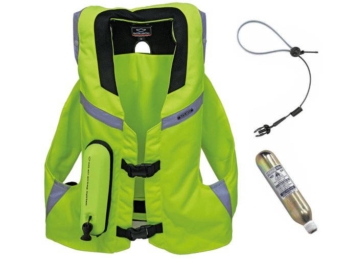 Hit-Air MLV 2 airbag vesta reflexní žlutá (Velikost vesty Medium (S-XL))