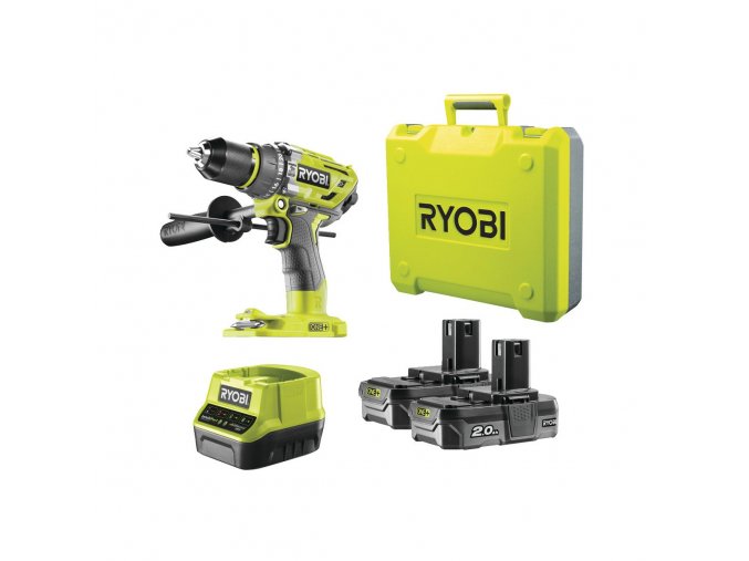 Aku vrtačka Ryobi R18PD7-220B, s příklepem