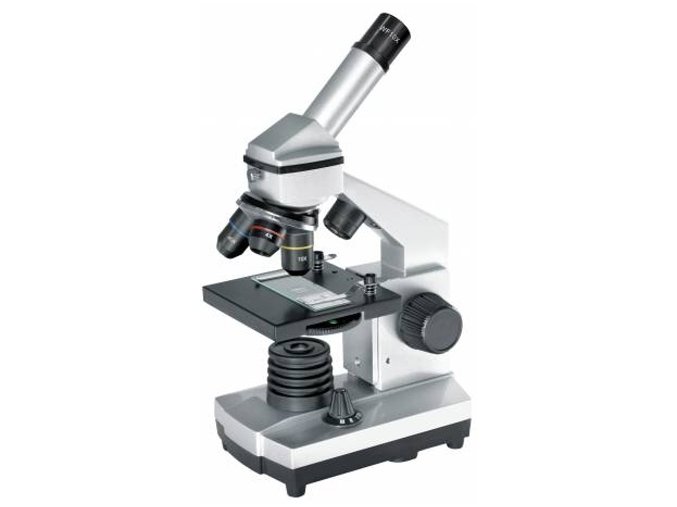 Mikroskop Bresser Biolux CA 40x-1024x s adaptérem na chytrý telefon