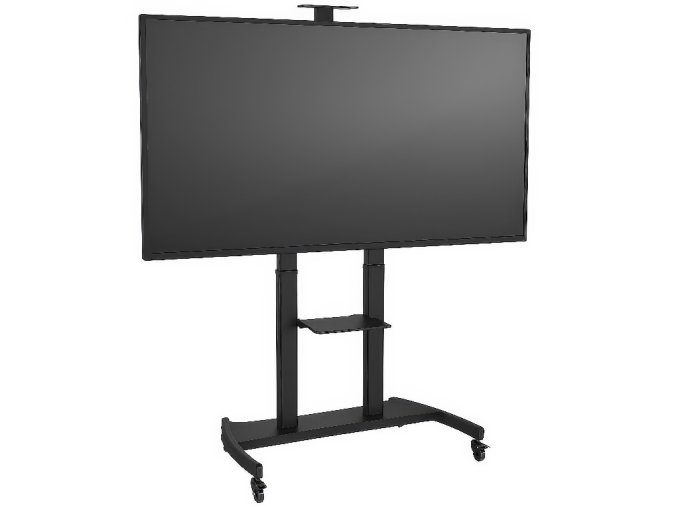 f 1741 0 Televizni stojan pojizdny nastavitelna vyska 2 policky kvalitni Fiber Mounts Legend