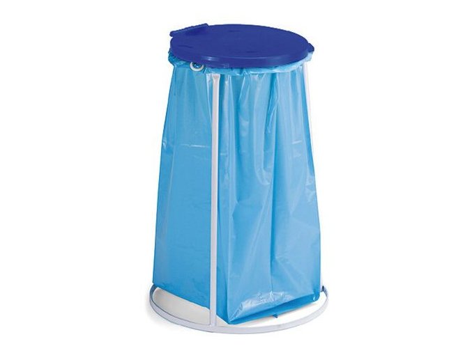 vyr 48737619 1 1 stojan s barevnym vikem na odpadkove pytle modre