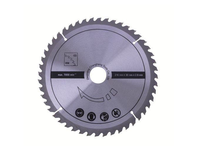 Scheppach Pilový kotouč TCT ( 216 x 30 x 2,8 mm, 48 Z )