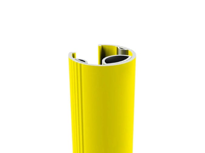 Pružná ochrana regálových sloupků 8 - 10 cm, výška 40 cm – RPM - DPP 10 408