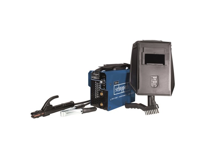 Svářecí invertor 120 A s příslušenstvím - Scheppach WSE 870
