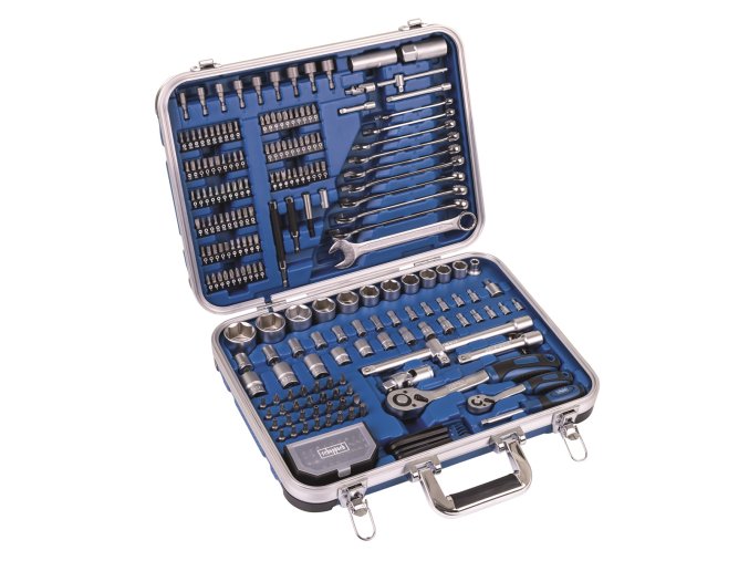Hliníkový kufr s nářadím, 233 dílů - Scheppach TB 235