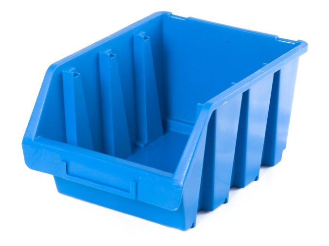 Plastový zásobník Ergobox 3 - barva modrá
