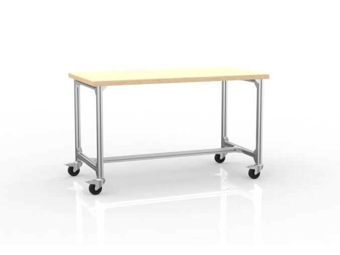 Pojízdný pracovní stůl z hliníkových profilů 24080731 (2 modely)