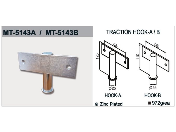Trakční hák MT-5143A