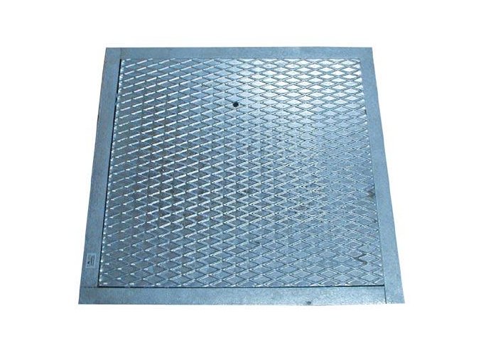 plech zákrytový 600x600mm Zn