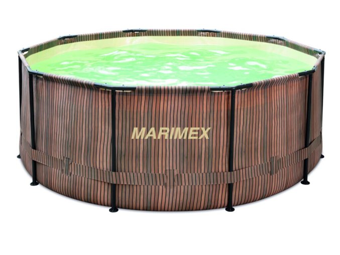 Bazén Marimex Florida 3,05x0,91 m se zabudovaným skimmerem - motiv TEAK
