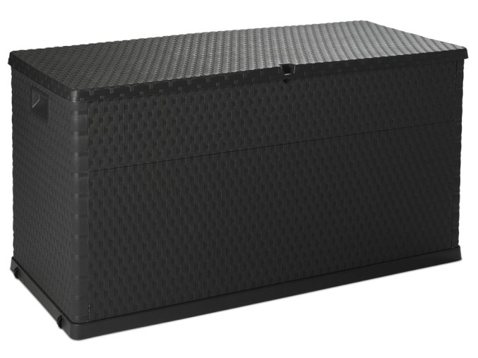 RATTAN zahradní plastový úložný box 420 L - grafit