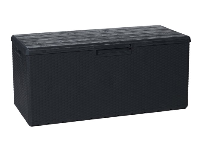 PORTOFINO zahradní plastový úložný box 340 L - grafit