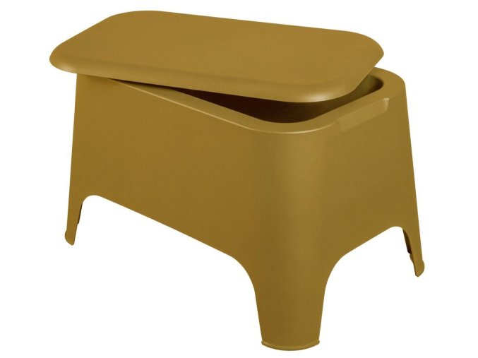 petra table ocra yellow