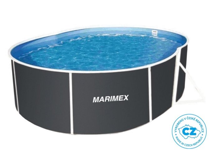Bazén Marimex Orlando Premium DL 3,66x5,48 m bez příslušenství - motiv GRAPHIT