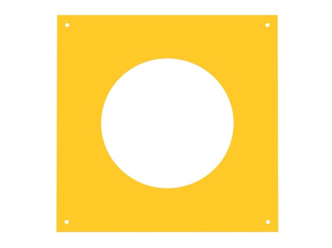 wkladka do kosza na smieci MODULAR zolty