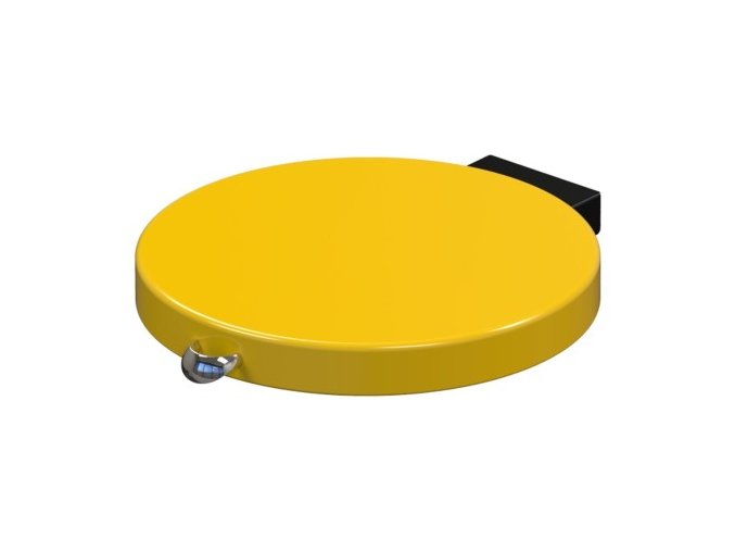 pokrywa do koszy na smieci modular zolty