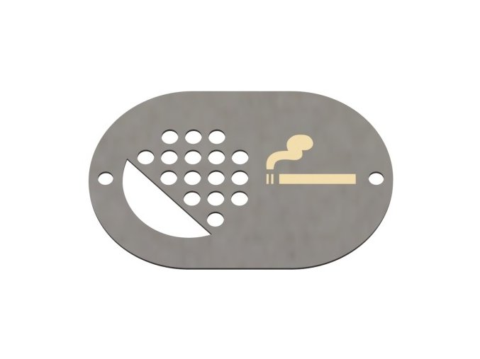 tacka do gaszenia papierosow do kosza na smieci MODULAR