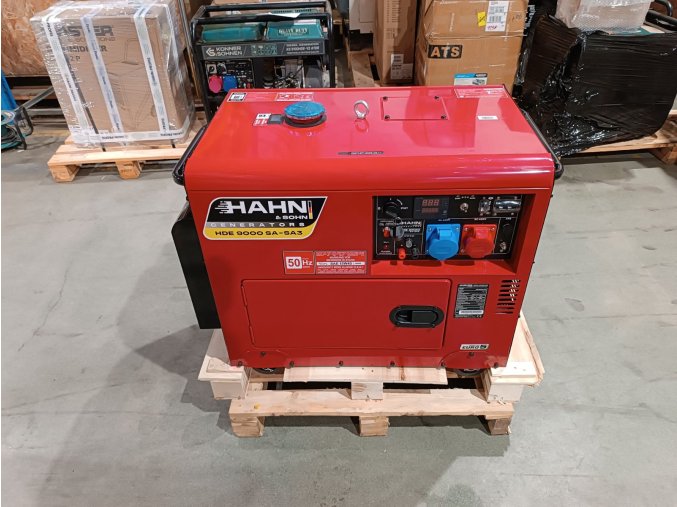 19519 5 outlet hahn sohn dieselovy generator hde 9000sa sa3 1 3