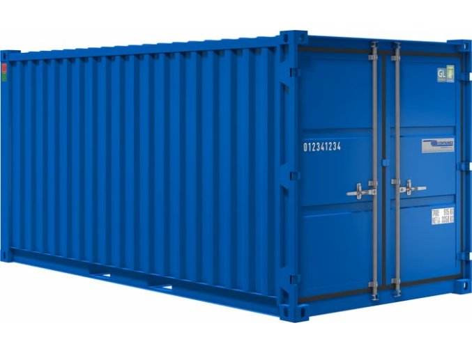 Skladový kontejner 15" s ocelovou podlahou - 19 m3