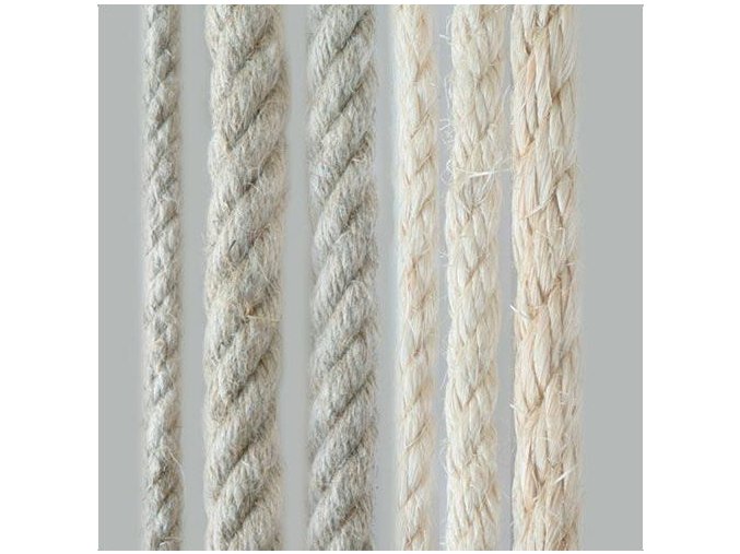 šňůra SISAL 6mm stáčená (100m)