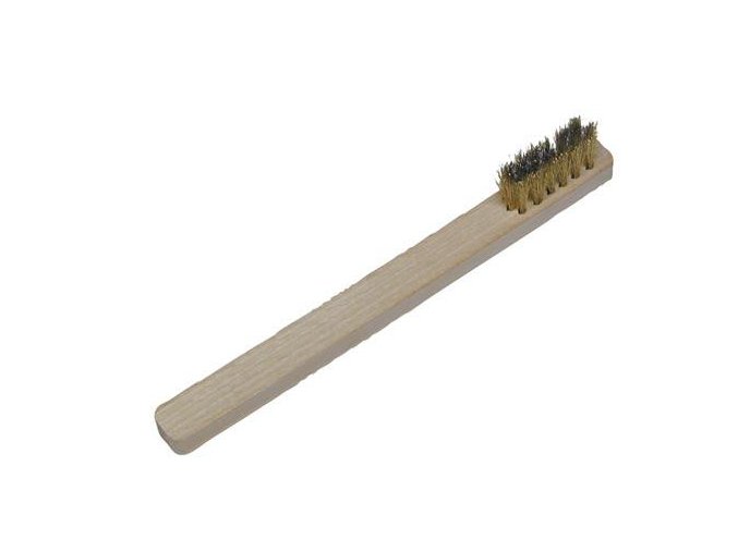 kartáč drátěný Ms MAZÁČEK 3ř./0,15 dlouhá rukojeť