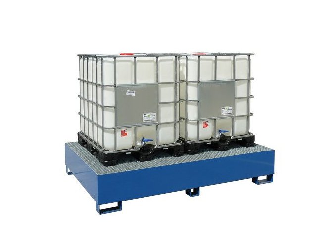 vyr 1243594 1 ocelova zachytna vana s rostem pro IBC kontejner