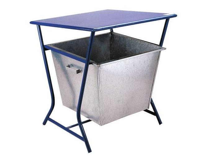 vyr 31061023 1 1 kovovy odpadkovy kos se striskou a vlozkou