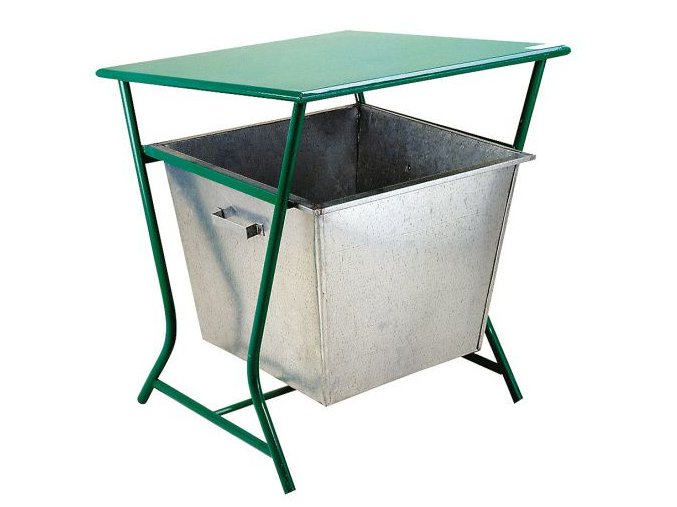 vyr 31071023 2 1 kovovy odpadkovy kos se striskou a vlozkou