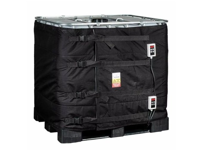 Ohřívací plášť pro IBC se dvěma termostaty