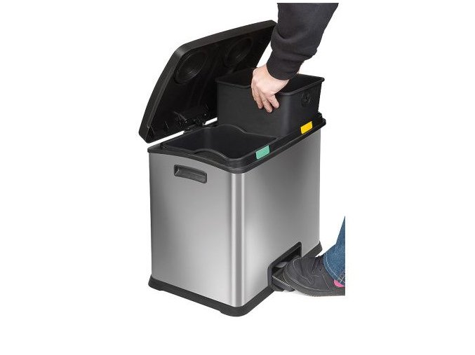 vyr 40167154 1 vnitrni dvoukomorovy odpadkovy kos s noznim oteviranim