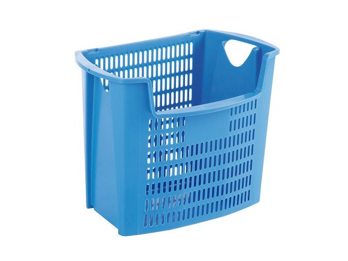 Odpadkový koš na tříděný odpad s výřezem - modrý